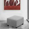 Stretch Ottoman Cover Round Footstools Covers Velvet Jacquard Foot Stool Large Ottoman Slipcover,Anti-Slip Foot Stool Furniture Protector with Elastic Bottom for Living Room Bedroom ( Color : #35 , Si view 2