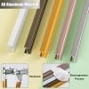 Hospital Curtain Track System RV Curtain Bendable Curtain Track Hospitals Clinics Room Divider, Ceiling/Wall Mount White Curtain Rail Rod for Rvs, L Shape/U Shape/Bay Windows ( Color : Ceiling Mount , view 2