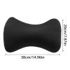 KELINFONG Microbead Pillows 15 X 8 Inch Neck Support Pillows for Sleeping Soft Microbead Neck Pillow Roll Ergonomic Design Head Back Support Rest Cushion Car Seat Column Pillow for Bedroom Office view 4