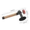 HOLIDYOYO Toilet Paper Wall Stand Vintage Industrial Paper Holder for Bathroom Multi-Functional Tissue Dispenser Stylish Home Organizer Rustic Iron Pipe Design view 2