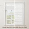 TWOPAGES Linen Roman Shades for Windows Custom Cordless Blinds for Indoor Windows,French Doors,Bedroom, Living Room, Bathroom(Beige White, Custom Made) view 4