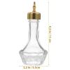 ABOOFAN Bitters Bottle 30ml Dasher Bottles With Dash Top Cocktail Making Clear Glass Shaker Bar Wine Mixer For Bartender Bar Tool Golden view 2