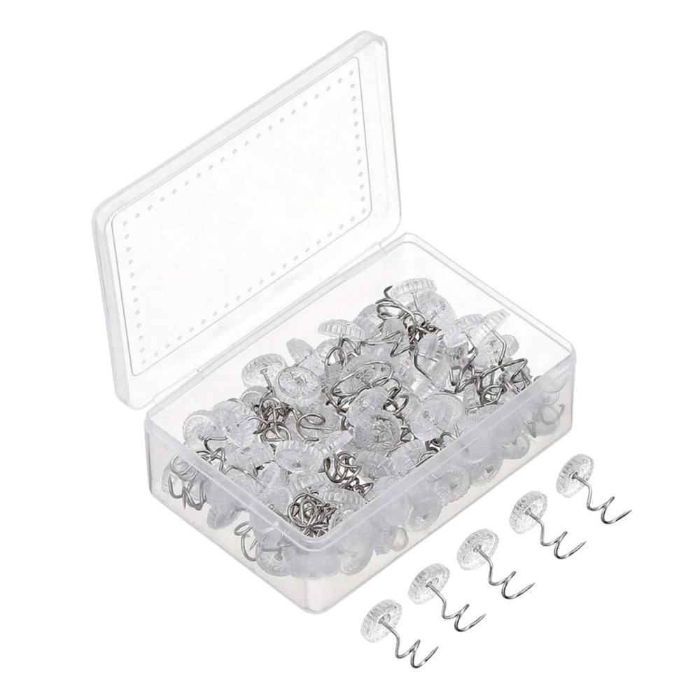 The Perfect Part Upholstery Tacks  50 Pcs Small Nails to Tack Cloth, Upholstery Tacks Pins or Holders for Furniture, Bed Skirt, Chair Cloth, Carpet & Slipcovers, Decorative Upholstery Tacks or Nails