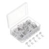 The Perfect Part Upholstery Tacks  50 Pcs Small Nails to Tack Cloth, Upholstery Tacks Pins or Holders for Furniture, Bed Skirt, Chair Cloth, Carpet & Slipcovers, Decorative Upholstery Tacks or Nails view 1