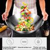 Large Stainless Steel Wok - Uncoated Chinese Non-Stick Wok & Stir-Fry Pans, Thickened Round Bottom Double Ear Wok for All Stoves,40cm () view 4