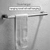 CETEOR Hand Towel Holder,Bathroom Towel Holder, Towel Bar Rail-60 cm/23.6in,Square Towel Bar Bail Rack Bathroom or Kitchen Accessory,Screws Mounting,(Silver,All Copper) view 4