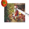 Caroline's Treasures DAC4158LCB Shih Tzu and Santa Claus Glass Cutting Board Decorative Tempered Glass Kitchen Cutting and Serving Board Large Size Chopping Board view 4