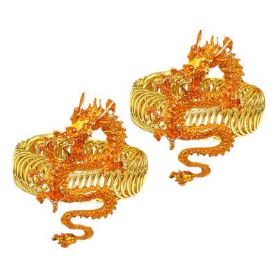 PRETYZOOM 2pcs Year of Dragon Curtain Tiebacks Dragon-Shaped Curtain Holdbacks Elegant Holdbacks for Home Decor Living Room Bedroom