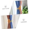 PRETYZOOM 2pcs Year of Dragon Curtain Tiebacks Dragon-Shaped Curtain Holdbacks Elegant Holdbacks for Home Decor Living Room Bedroom view 4