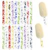 20 Pieces Reusable Acrylic Popsicle Sticks 4.5 Inch Popsicle Mold Sticks for DIY Ice Pop, Cake Pop,Candy Desert Making Crafts (Colorful) view 1