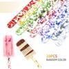 20 Pieces Reusable Acrylic Popsicle Sticks 4.5 Inch Popsicle Mold Sticks for DIY Ice Pop, Cake Pop,Candy Desert Making Crafts (Colorful) view 2