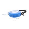 COHEALI Goat Measuring Tape Animal Weight Measuring Tape Acrylic Durable Pig Cattle Body Waist Measurement Tool Portable 2.95 Inch Blue view 3