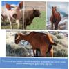 COHEALI Goat Measuring Tape Animal Weight Measuring Tape Acrylic Durable Pig Cattle Body Waist Measurement Tool Portable 2.95 Inch Blue view 4