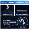ZNSAYOTX 1 Piece Jacquard Couch Covers for 3 Cushion Couch + Armless Futon Covers Full Size, Jacquard Sofa Bed Slipcovers, Stretch Queen Futon Cover with Non Slip Elastic Bottom view 3