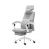 Luo Yi - CN Gaming Chair, Office Chair Ergonomic Desk Chair Mesh Computer Chair Back Support Mid Back Executive Chair Task Rolling Swivel Chair for Back Pain, Grey view 3