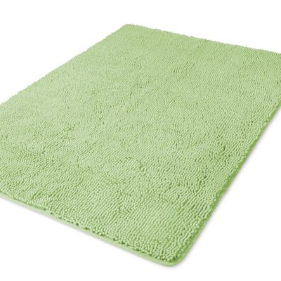 Yeaban Bathroom Runner Rug 40 x 60 Inch  Thick Chenille Long Bath Mat | Absorbent and Washable Extra Large Bath Rug Non-Slip, Soft Runner Rug for Bathroom, Shower, Sink - (Seafoam Green)
