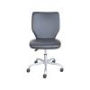 Luo Yi - CN Gaming Chair, Mid-Back Office Chair with Matching Color Casters Gray Faux Leather Gaming Chair Office Chairs (Color : D, Size : As Shown) view 1
