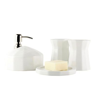 CHICKEN Handsoaps Dispenser Soap Dispenser Set Household Ceramic Soap Dispenser Wash Mouth Cup Soap Dish Wash Four-Piece Set Kitchen Soap Dispenser (Color : C)