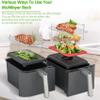 Geynutaly Air Fryer Rack for Double Basket Air Fryers, Dehydrator Rack for Foodi DZ201 DZ401 Air Fryer Accessories view 3