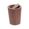 FRANCES Kitchen Garbage Can Indoor Trash Can with Rotating Lid Round Waste Paper Basket Kitchen Trash Can Suitable for Home Kitchen and Office Office Trash Can (Color : B) view 1