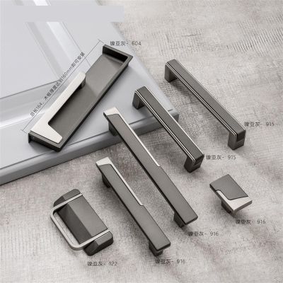 NALsa Zinc Alloy Cabinet Handle Gold Pull Drawer Handles Wardrobe Pulls Knobs and Pulls for Furniture Kitchen 1Pcs (Color : Bright Gold B 128mm)