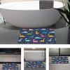NEVKA Diatomaceous Earth Bath Mat, Cartoon Dinosaurs Pattern Bath Mat Area Rug, Super Absorbent Quick Dry Thin Bathroom Rugs Fast Drying Non-Slip Diatomite Mud Bathroom Floor Rugs,1.5x2.5ft,Colorful view 3