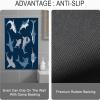 NEVKA Absorbent Bath Mat, Quick-Drying Bathroom Mats, Living Room Floor Mat, Rubber Non-Slip Bottom, Easy to Clean Bathroom Area Rugs, Simple Kitchen Doormat (Rectangle, Sharks Pattern,3x5ft/36x60in) view 4