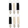 PACKOVE 6pcs Travel Hat Clips for Backpack Hat Holder for Purse Easy to Use and Remove Travel Helper view 1