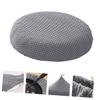 Cabilock 2pcs Chair Cover Elastic Slipcover Washable Stool Protector for Home Kitchen and Dining Room Use Grey Design view 3