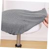 Cabilock 2pcs Chair Cover Elastic Slipcover Washable Stool Protector for Home Kitchen and Dining Room Use Grey Design view 4