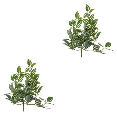 Cabilock 2pcs Artificial Rattan Hanging Decor Simulated Greenery for Home and Garden No Maintenance Required Elegant Wall Decoration for Weddings Shopping Malls and Balconies