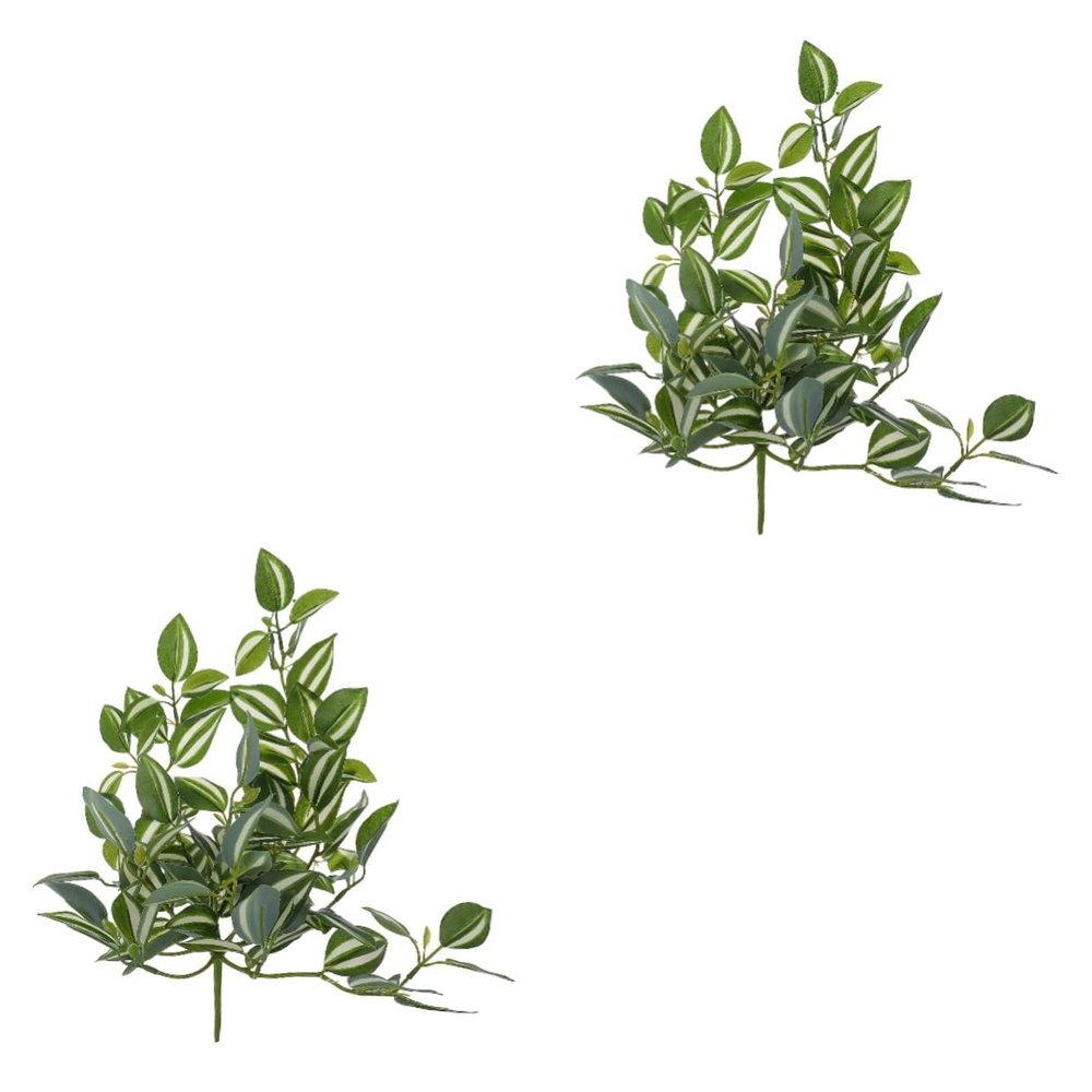 Cabilock 2pcs Artificial Rattan Hanging Decor Simulated Greenery for Home and Garden No Maintenance Required Elegant Wall Decoration for Weddings Shopping Malls and Balconies