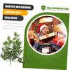 Cabilock 2pcs Artificial Rattan Hanging Decor Simulated Greenery for Home and Garden No Maintenance Required Elegant Wall Decoration for Weddings Shopping Malls and Balconies view 4