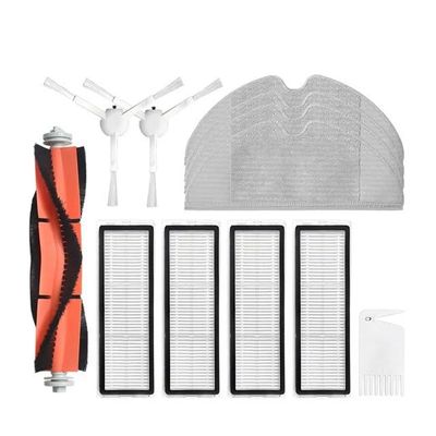 GRASKY Side Roller HEPA Filter Main Brush Mop Kit/Fit for XIAOMI MIJIA 1C 1T STYTJ01ZHM and STYTJ02ZHM Vacuum Cleaner Parts (Color : for 1C-15)