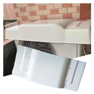 NUTRAC Air Conditioner Unit and Heat Pump CoverOutdoor Window Air Conditioning Unit CoverCondenserwith Water Prooffor Outdoor (Color : White, Size : 43.3x17.7in)