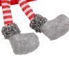 BestAlice Christmas Stocking Cute Gnome Decorative Stocking Ornament Bag with Legs for Christmas Tree Fireplace Door Xmas Hanging Stockings Bags, Xmas Hanging Decor as Gifts(Red) view 3