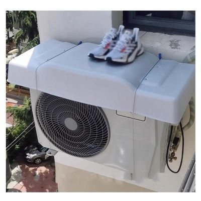 NUTRAC Air Conditioner Unit and Heat Pump CoverWindow Air Conditioner Coverswith All-Weather Protectionfor37.4x16.9in, 43.3x17.7in (Color : White, Size : 37.4x16.9in)