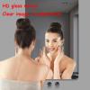 YFZNWHX Irregular Oval Lighted Bathroom Vanity Mirror, 40x70cm,50x80cm,60x90cm, Wall Mounted Dimmable Frameless LED Makeup Mirror, Large Modern Decorative Mirror (Size : 40x70cm) view 4