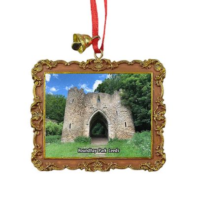 Roundhay Park Leeds England UK Travel Souvenir Xmas Tree Ornament Hanging Pendant Home Christmas Party Decoration