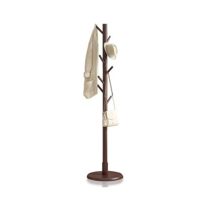 Standing Coat Stand Coat Rack Household Floor-standing Tree Shaped Coat Shelf Living Room Bedroom Office Decoration Heavy Duty Hanger Creative Wood Coat Racks Coat Rack (Color : B)