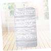 PRETYZOOM 2pcs Hanging Jewelry Organizer Double-sided Non-woven Jewelry Display Bag for Closet Door and Wall Storage White view 3
