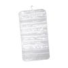PRETYZOOM 2pcs Hanging Jewelry Organizer Double-sided Non-woven Jewelry Display Bag for Closet Door and Wall Storage White view 4