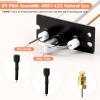 Hiorucet 4021-422 Pilot Assembly for Heatilator, Heat N Glo and Quadra-Fire Fireplaces Parts, Heatilator ND4236I, ND4236IL, ND3630I, Heat N Glo 6000TR-OAK-IPI, SL-550TRS IPI Pilot 4021-422 Natural Gas view 2