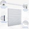 UrMoon Top Down Bottom Up Cellular Shades No Tools No Drill Cordless Cellular Blinds for Windows Blackout Honeycomb Shades for Home Office (Blackout - Black, 44" W x 48" H) view 3