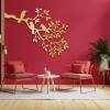 Metal Bird Wall Art, Birds on Branch, Metallic Branches, Metal Tree Branch Wall Art, Metal Wall Art Nature, Metal Wall Art, Metal Wall Decor for Living Room, Wall Hangings (41"x31" | 105x79.5 cm, Black) view 2
