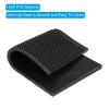 PATIKIL 12" x 6" x 0.4" PVC Bar Mats, 2 Pack Non-Slip Bar Service Cup Mat Countertop Spill Mat for Kitchen Restaurant Bar KTV Counter Barber Station Mat for Hair Salon, Black view 3