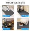 Hixingo Coffee Mat Hide Stain Rubber Backed Absorbent Marble Pattern Dish Drying Mats for Kitchen Counter, Diatomaceous Non-Slip Drying Mat (11.8x15.8,Marble Pattern 1) view 4