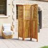 BaraSh 3-Panel Room Divider Partition Room Dividers Wall Divider Panels Room Divider Panel 47.8"x0.8"x70.9" Solid Wood Acacia view 3