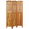 BaraSh 3-Panel Room Divider Partition Room Dividers Wall Divider Panels Room Divider Panel 47.8"x0.8"x70.9" Solid Wood Acacia view 4
