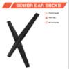 Bwake 2 Pairs Replacement Earsocks for Oakley Whisker/Square Whisker/Big Square Wire/Square Wire 2.0/OX3093 OX3107 OX5050 OX5072 Sunglasses view 2